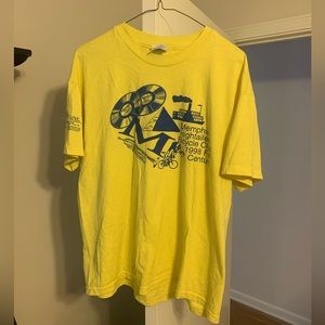 Vintage Memphis bike race tee